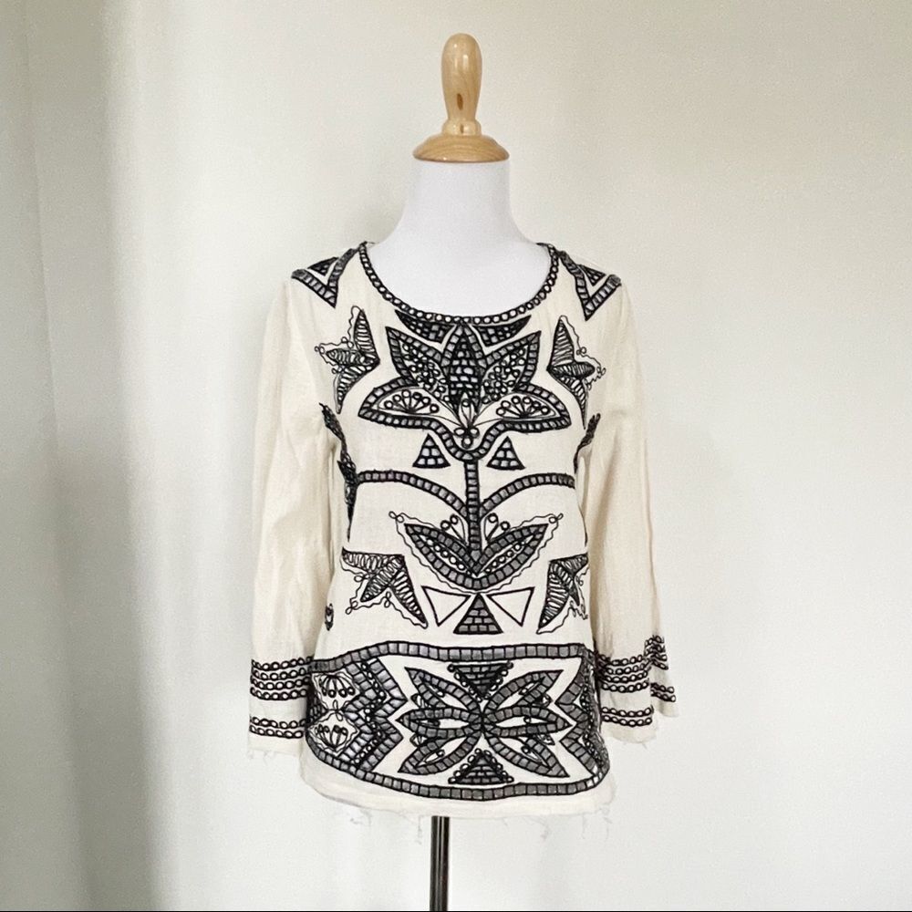 Free People New Romantics BoHo Blouse